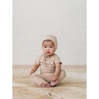Quincy Mae Rose Organic Pointelle Pajama Pants