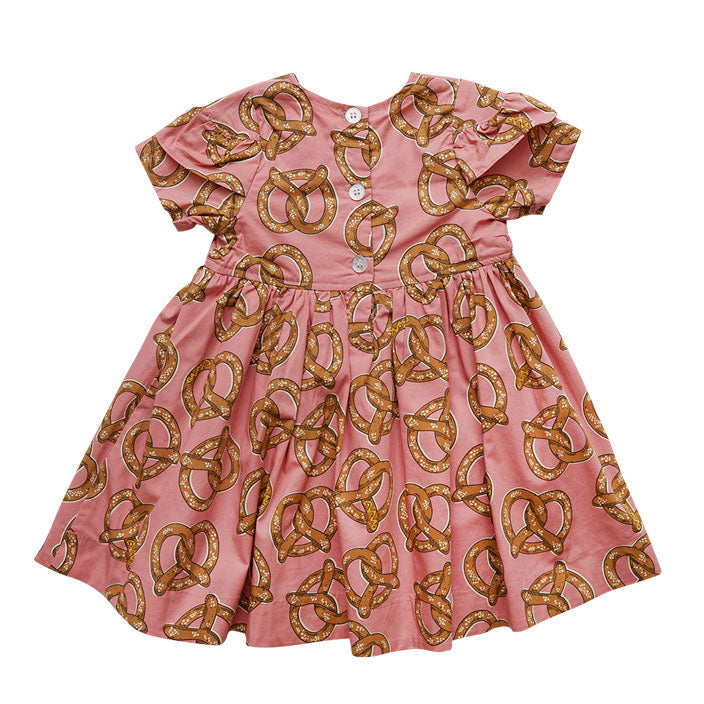 Pink Chicken Polly Dress - Soft Pretzels