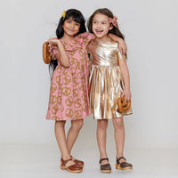 Pink Chicken Polly Dress - Soft Pretzels