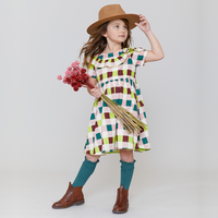 Pink Chicken Polly Dress - Limelight Check
