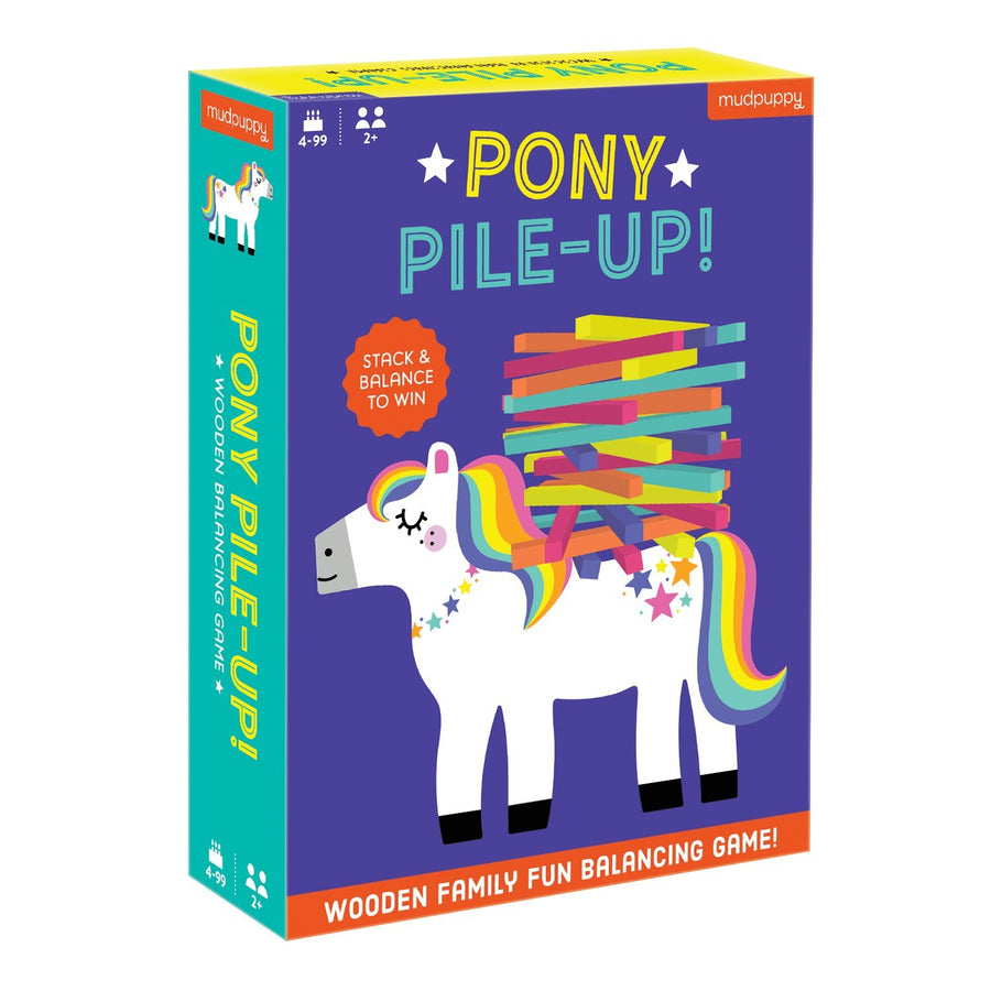 Chronicle Books Pony Pile-Up Game Board