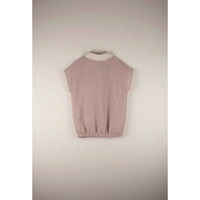 Popelin blouses Popelin Pink Embroidered Collar Blouse