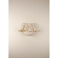 Popelin bottoms Popelin Off White Frilled Culotte