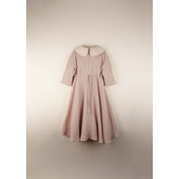 Popelin dresses Popelin Pink Embroidered Collar Dress
