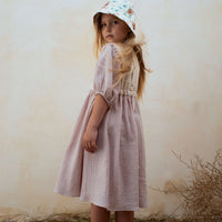 Popelin dresses Popelin Pink Side Panel Dress