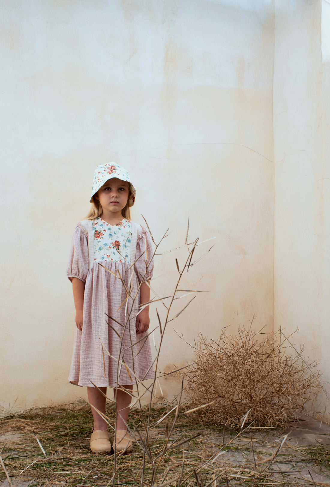 Popelin dresses Popelin Pink Side Panel Dress