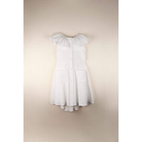 Popelin dresses Popelin Swiss Embroidered Frilled Collar Dress