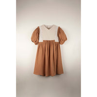 Popelin dresses Popelin Terracotta Side Panel Dress