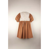 Popelin dresses Popelin Terracotta Side Panel Dress