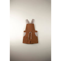 Popelin rompers Popelin Terracotta Dungarees