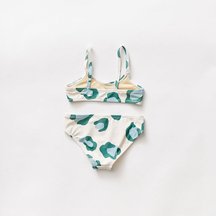Pink Chicken Blue Pine Oversized Leopard Poppy Bikini
