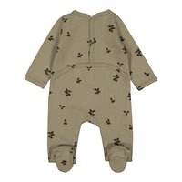 Studio Boheme Khaki Plums Print Chubby Pyjamas