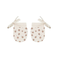Quincy Mae accessories OS Quincy Mae No Scratch Mittens Set | Daisy Confetti, Amber