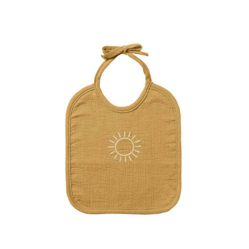 Quincy Mae accessories OS Quincy Mae Woven Bib | Sun