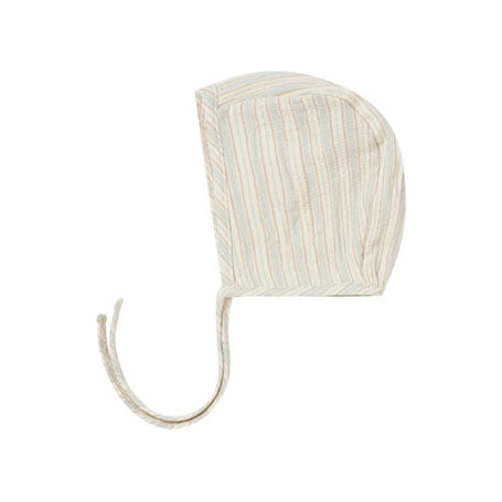 Quincy Mae accessories Quincy Mae Baby Bonnet | Sky Stripe