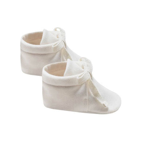 Quincy Mae accessories Quincy Mae Baby Booties | Ivory