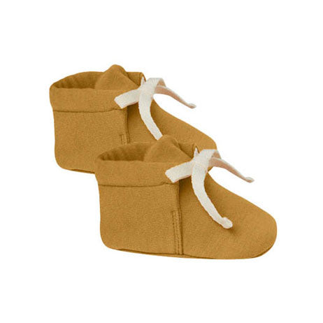 Quincy Mae accessories Quincy Mae Baby Booties | Ocre