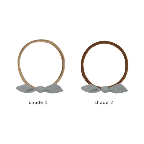 Quincy Mae accessories Quincy Mae Little Knot Headband | Washed Indigo