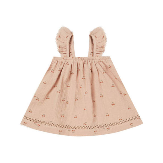 Quincy Mae dresses Quincy Mae Ruffle Tank Dress | Cherries