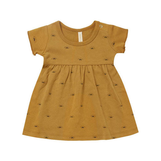 Quincy Mae dresses Quincy Mae Short-Sleeve Baby Dress | Suns