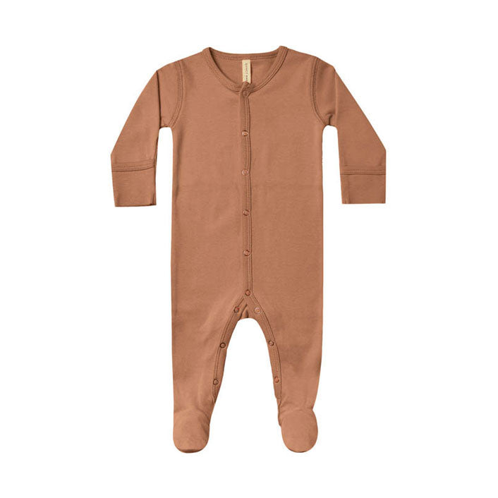 Quincy Mae footies Quincy Mae Full Snap Footie | Amber