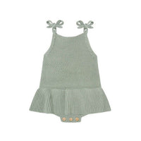 Quincy Mae rompers Quincy Mae Knit Ruffle Romper | Spruce