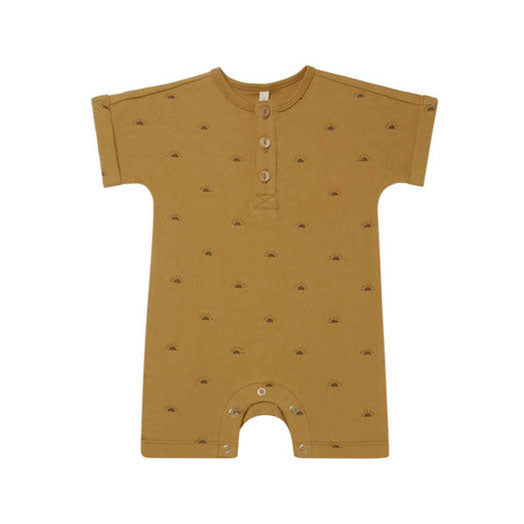 Quincy Mae rompers Quincy Mae Short-Sleeve Romper | Suns