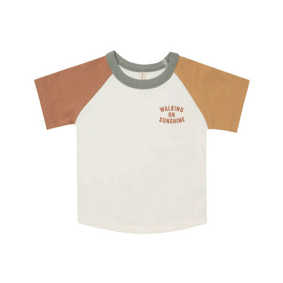 Quincy Mae tees Quincy Mae Raglan Tee | Color Block