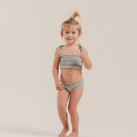 Rylee and Cru Sage Garden Smocked Bikini