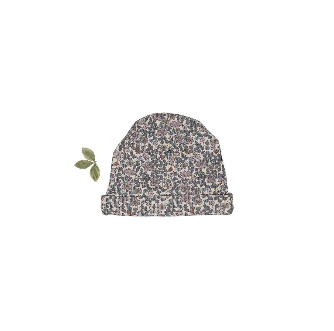 Lovely Littles The Hat - Floral Ribbed