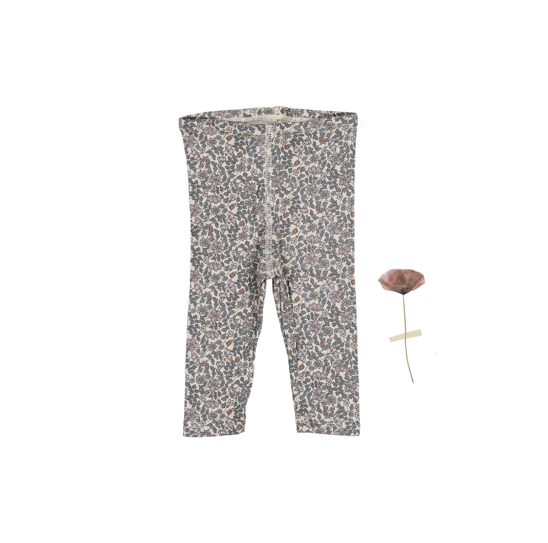 Lovely Littles The Forest Love Legging -Floral Cotton