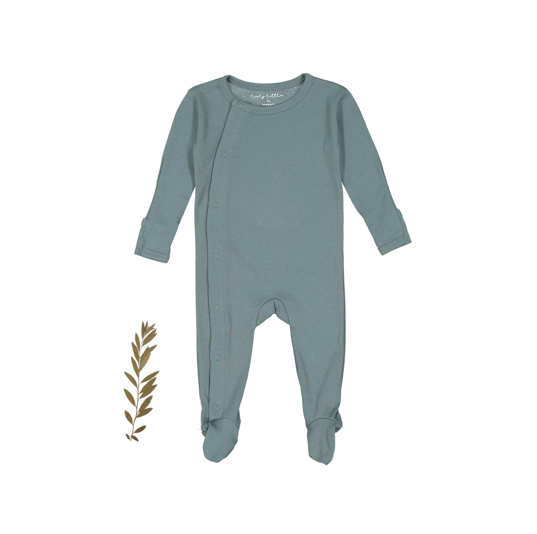 Lovely Littles The Snap Romper - Fern