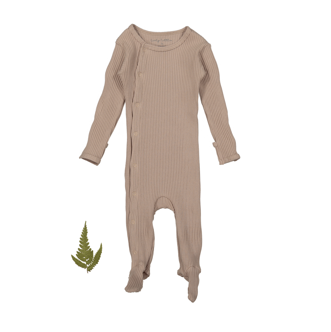 Lovely Littles The Snap Romper - Mauve