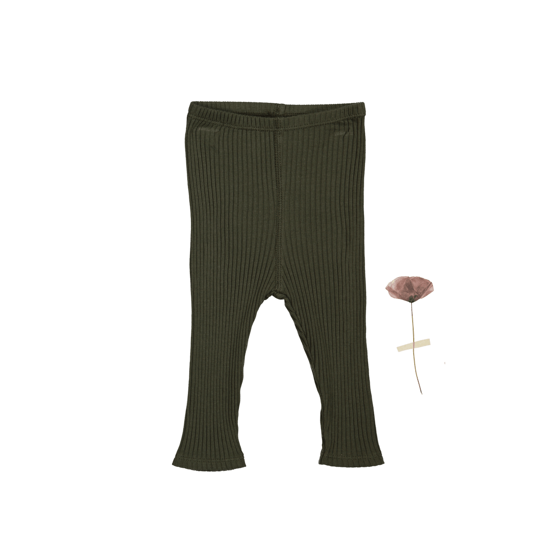 Lovely Littles The Leggings - Moss