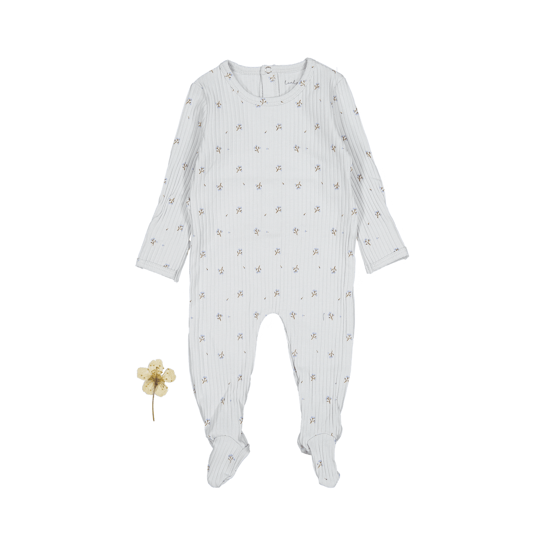 Lovely Littles The Wildflower Romper -Sky Blossom