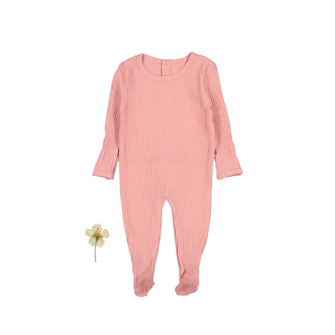 Lovely Littles The Wildflower Romper -Rose