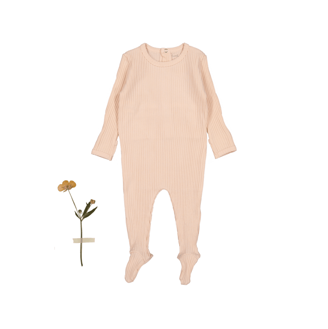 Lovely Littles The Wildflower Romper -Powder