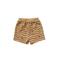 Hey kid Tan Sun Logo Shorts- Girl