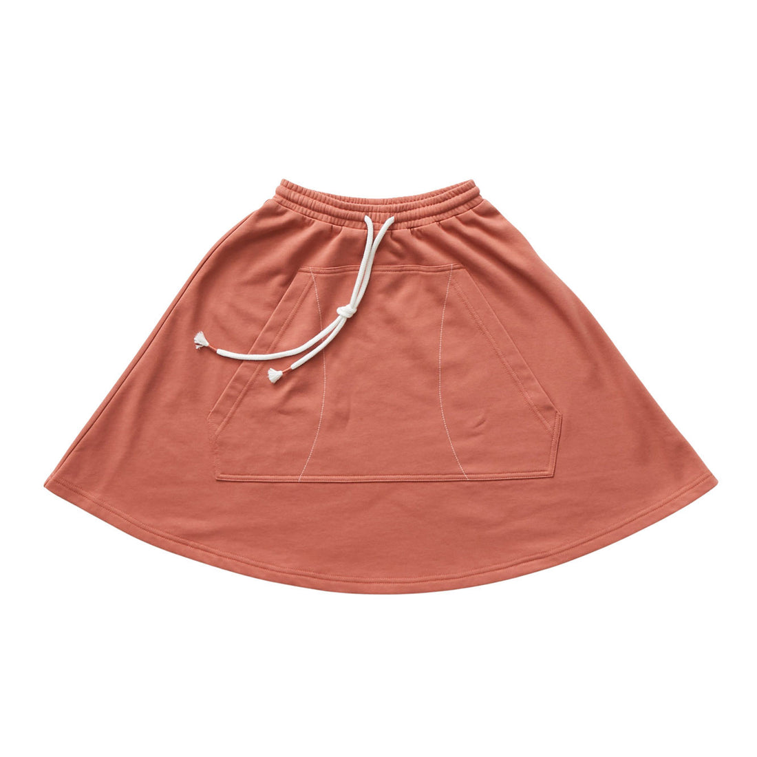 Hey kid Red Embroidered Beach Skirt