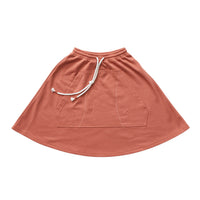 Hey kid Red Embroidered Beach Skirt