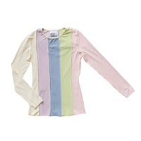 Hey kid Ribbed Panel Shirt