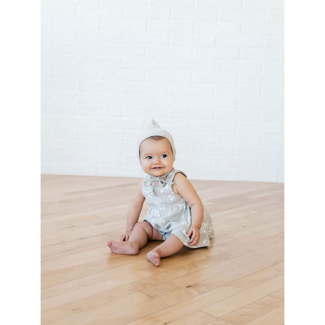 Quincy Mae Ash Organic Ribbed Tank Dress