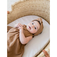 Quincy Mae Copper Organic Ribbed Tank Dress