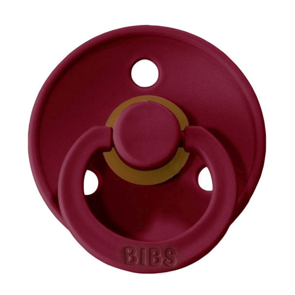 Mushie Ruby Bibs Pacifier