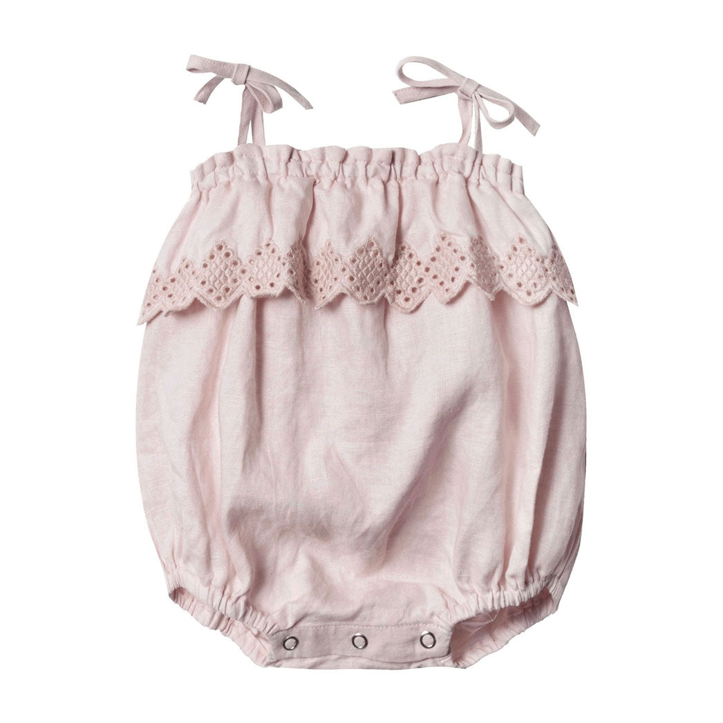 Rylee and Cru Lilac Ruffle Romper