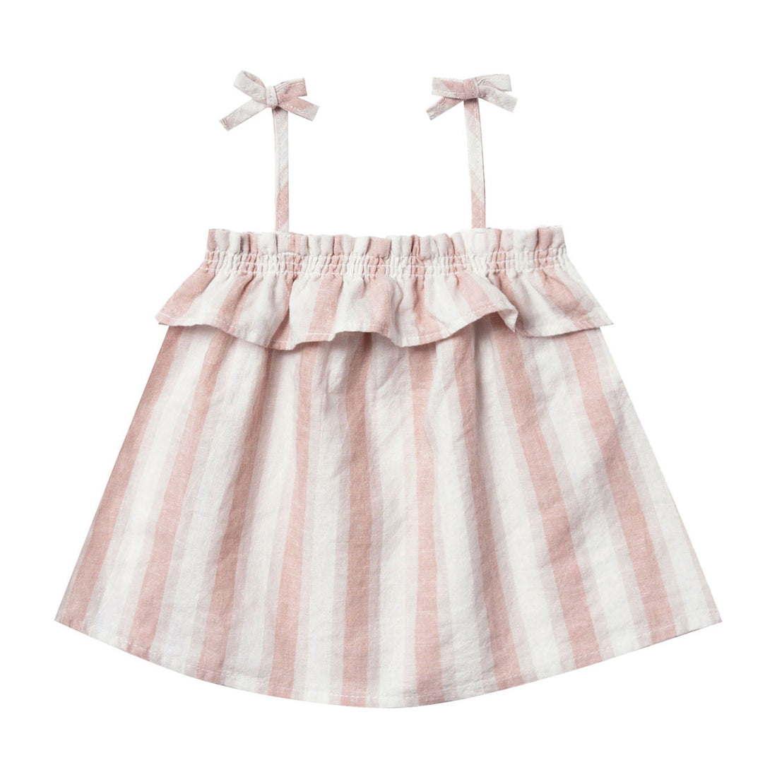 Rylee and Cru Petal Stripel Ruffle Tube Top