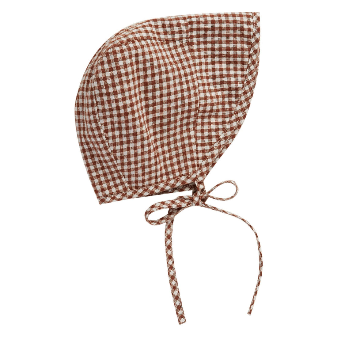 Rylee and Cru accessories Rylee and Cru Brimmed Bonnet | Redwood Gingham