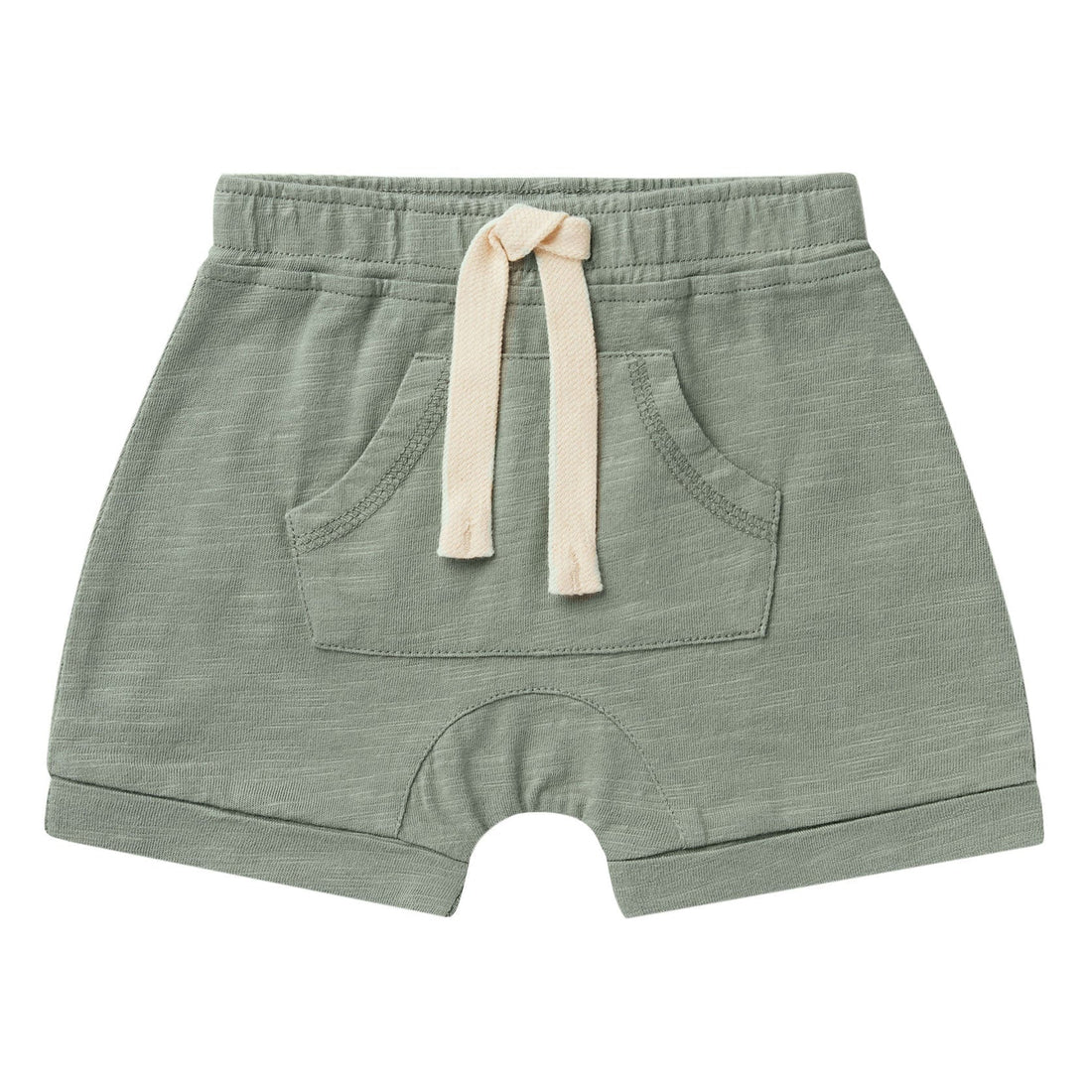 Rylee and Cru bottoms Rylee and Cru Front Pouch Short | Aqua