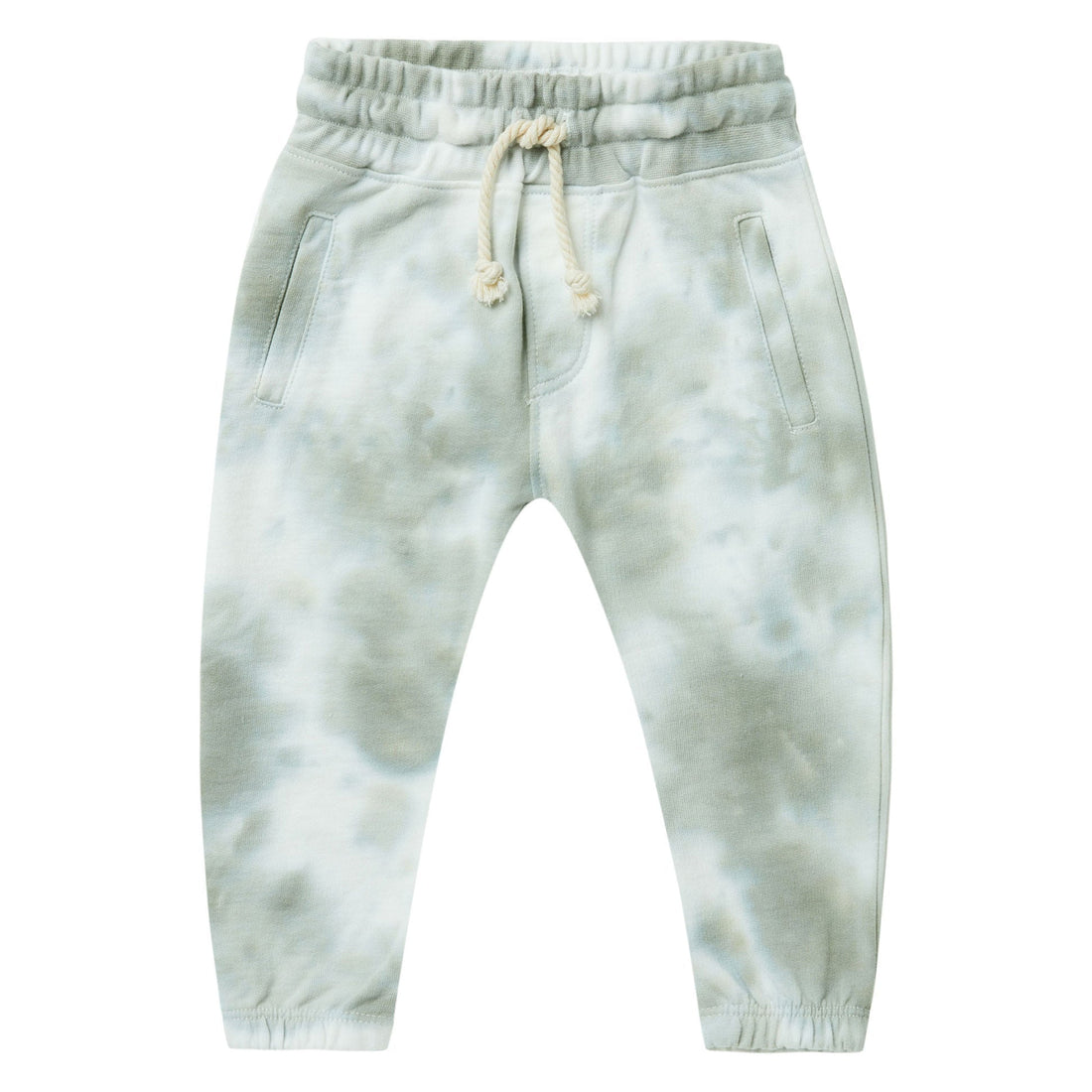 Rylee and Cru bottoms Rylee and Cru Jogger Sweatpant | Aqua Tie Dye