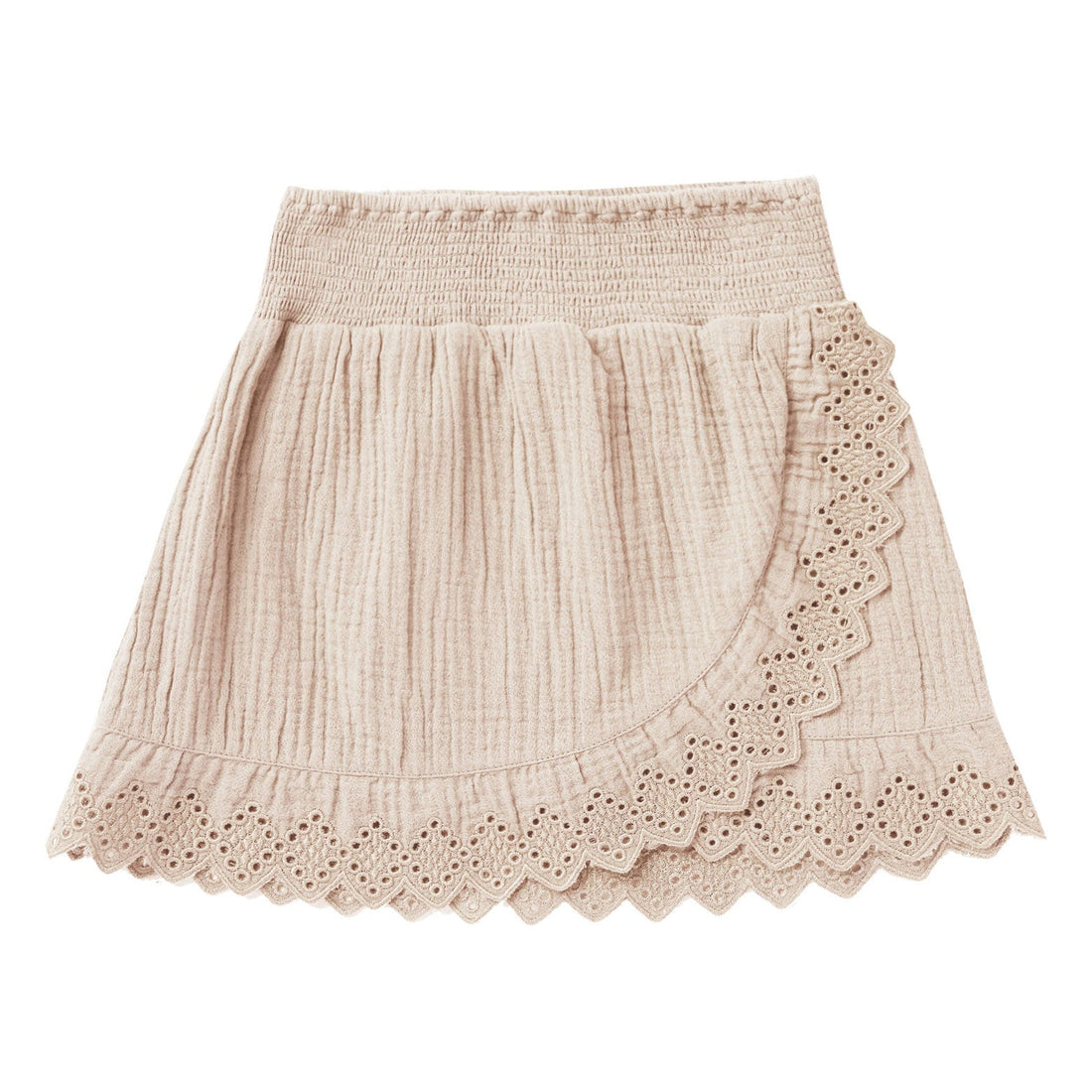 Rylee and Cru bottoms Rylee and Cru Ruffle Wrap Skirt | Shell